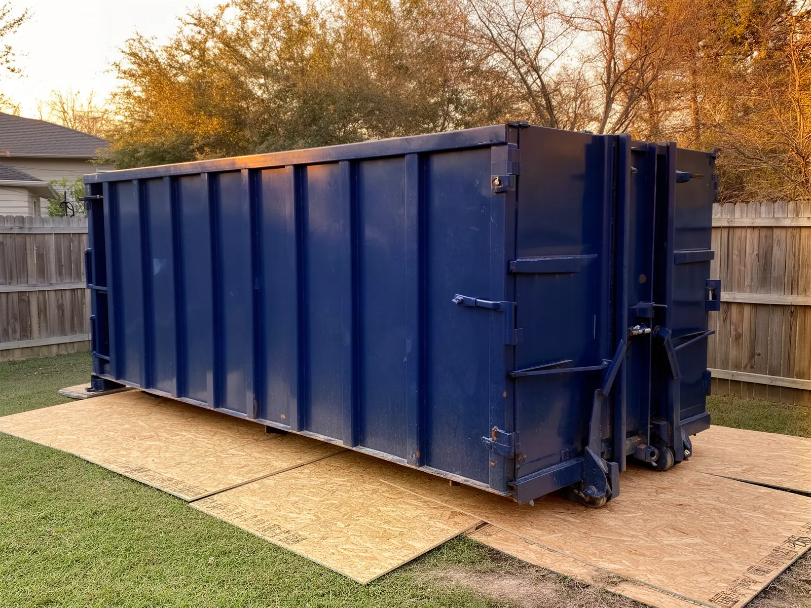 Roll-off dumpster from Riley & Slone Dumpster Rental in Alexandria, LA